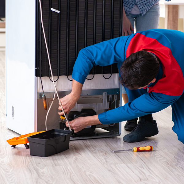 how long does it usually take to repair a refrigerator in West Sand Lake